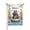 Style 4, variant on Welcome Garden Flag 12x18 Inch Double Sided Summer Hippopotamus Floating Outdoor Yard House Flag With Butterflies And Flowers, Seasonal Patio Decoration Banner