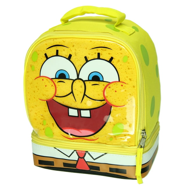 Spongebob Squarepants Sac à Lunch à Double Compartiment