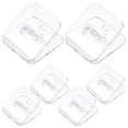 thumbnail image 1 of Raindrops 6 Pcs Support de Pot pour Chiot Plateau Transparent pour Intérieur, 1 of 7