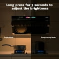 thumbnail image 4 of BRANO 36 inch 900 CFM Under Cabinet Range Hood Kitchen Hood with 4 LED Lights and Charcoal Filter, Voice/Gesture/Touch Control, 4 of 6
