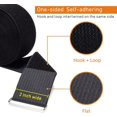 thumbnail image 3 of Hook and Loop Straps with 50 Metal Buckles, Adjustable Fastening Cable Straps, Cut-to-Length Cinch Strap, Reusable Nylon Securing Cord Ties for Organizer or Storage, 3 of 6