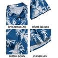 thumbnail image 4 of COOFANDY Mens Hawaiian Shirts Casual Stylish Button Down Shirts Short Sleeve Retro Summer Tropical Shirts Beach Vacation Clothes, 4 of 6