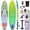 Green, variant on AEORPEW 34'' Wide Inflatable Paddle Board for Women with Premium Paddle Boards Accessories, Adj SUP Paddle, 100L Backpack, Suitable for Versatile SUP Boards of All Skills Levels