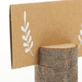 thumbnail image 4 of Ornament Display Shelf Note Clip Holder Wooden Card Holder Pics Table Card Holders Wedding Table Number Holder Office, 4 of 6