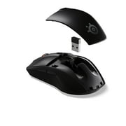 SteelSeries - Rival 3 Lightweight Wireless Optical Gaming Mouse with Brilliant Prism RGB Lighting - Black