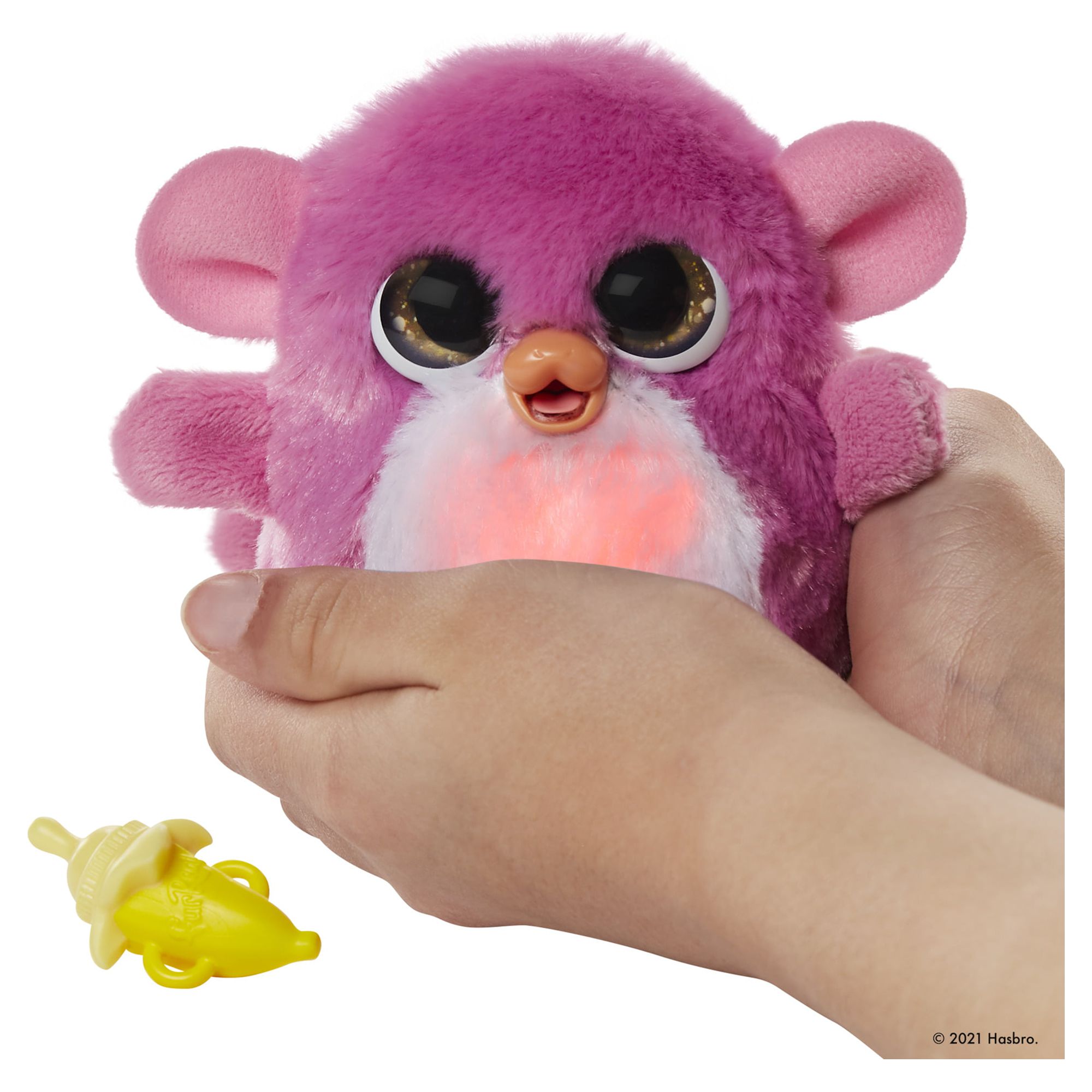 furReal Fuzzalots Monkey Color-Change Interactive Feeding Toy, Ages 4 and up - image 7 of 7