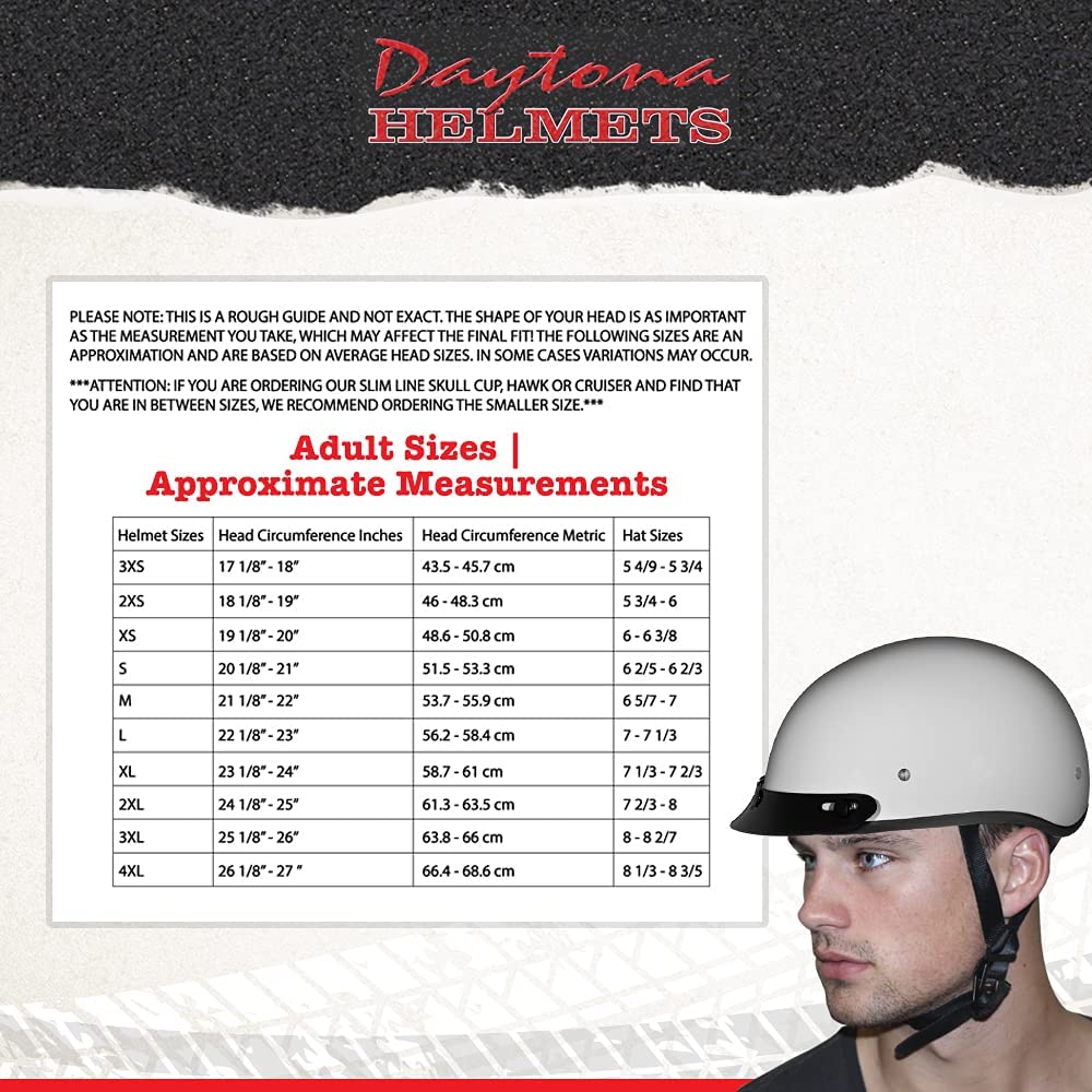 Daytona Helmets Half Skull Cap 