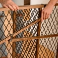 thumbnail image 4 of Evenflo Position & Lock Adjustable Wood Baby Gate (Farmhouse Collection), Fits Openings 26 - 42 in. Wide, 4 of 12