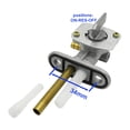 thumbnail image 3 of Replacement Fuel valve Petcock Yamaha Y-Zinger Dirt Bike PW80N BW 80 1985 1991 1992, 3 of 5