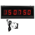 thumbnail image 1 of Reloj eléctrico digital LED moderno Sincero con Calendario perpetuo Color Rojo 100-240V, 1 of 10