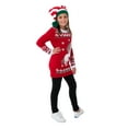 thumbnail image 3 of Jollidays Girls' Long Sleeve Unicorn Pullover Christmas Sweater Tunic, Sizes S-XL, 3 of 5
