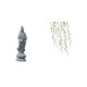 thumbnail image 1 of Estatua de Guan Yin,Estatua de Guan Yin para decoración del hogar.,Adhesivo de pared,Pegatinas de pared de vides colgantes para dormitorio,Calcomanía de pared con hojas de plantas verdes para, 1 of 8