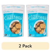 (2 pack) WholeMe, Grain-Free Granola, Gluten Free, Grain-Free Almond Coconut Clusters, 8 oz