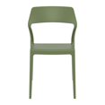 thumbnail image 3 of Siesta ISP092-OLG Chaise de Salle à Manger Neige Vert Olive - Ensemble de 2, 3 of 5