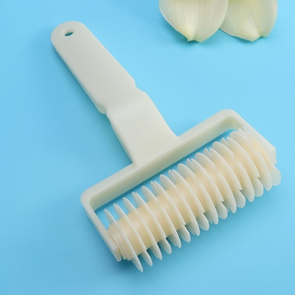 Soimiss Pizza Utensils Lattice Roller Cutter Tool Plastic 2Pcs