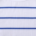 thumbnail image 6 of Bxsruta Women's Ribbed Striped Crop Tank Top Sleeveless Crew Neck Casual Workout Top, 6 of 7