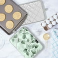 thumbnail image 5 of Watercolor Green Leaf Oven Mitts Pot Holders 2 pcs Heat Resistant for Kitchen Baking Grilling, 5 of 7