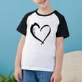 thumbnail image 6 of Babcutegg Kids Short T-Shirts for Girls Boys Short Tops Sleeve Round Neck Shirt Pullover Black Size 9 Years, 6 of 9
