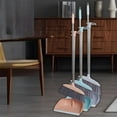 thumbnail image 2 of InsCrazy Broom with Dustpan Combo Set Set Standing Lightweight Space Saving for Kitchen Living Room Bathroom and Hall Floor for Office, Home, Hotel, Bar, Kitchen, Lobby, Floor 33 inches, 2 of 6