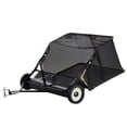 thumbnail image 1 of KFFKFF 42" Lawn Sweeper, Tow Model, 12 cu.ft. Capacity, Durable Grass and Leaf Collector with Dump Rope, Height Adjustable for Efficient Debris Collection, 1 of 9