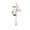 Pink, variant on Solar Lights Outdoor Waterproof Artificial Hibiscus Stake Lights Decorative Solar Lights for Outside Summer Patio Garden Lawn Walkway Pathway Landscape Decor,Pink