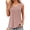 Bean Pink, variant on Tank Tops for Women Eyelet Crew Neck Sleeveless Tops Dressy Casual Trendy Flowy Summer Shirts Loose Fit