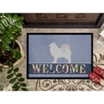 thumbnail image 3 of Carolines Treasures BB5563JMAT Samoyed Welcome Door Mat Indoor Rug or Outdoor Welcome Mat 24x36 Doormat  24H X 36W, 3 of 4