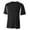 Black/ White, variant on A4 Drop Ship Men's Cooling Performance Color Blocked T-Shirt - N3181