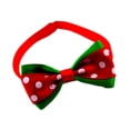 thumbnail image 4 of Methold Corbata de Navidad Animal PEQUEÑO corbata ajustable accesorio de fiesta decoración regalo de Navidad VN345 Ropa para mascotas No.02, 4 of 6