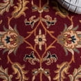 thumbnail image 6 of Safavieh Heritage Valery Oriental Wool Area Rug, Red/Ivory, 6' x 6' Round, 6 of 11