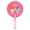 Pink, variant on Blue Handheld Windmill Bubble Wand with Double Ring Multi-Hole Design for Outdoor Bubble Blowing Activities Cartoon Themed Portable Bubble Maker for Events and Party Use