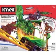 KNEX Dragons Revenge Roller Coaster Construction Set, 578 Parts, Ages 9 and up