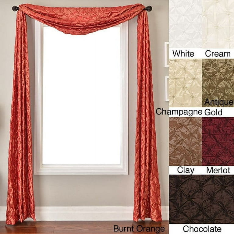 6 yard window scarf valance deals