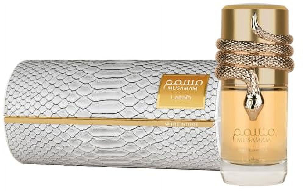 Lattafa Musamam White Intense Eau de Parfum Spray for Unisex, 3.4