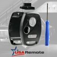thumbnail image 2 of GHSDFBB CUTTING NOT REQUIRED-Key Fob Keyless Entry Remote Shell Case & Pad fits Honda Accord/Civic/CR-V/Fit/Odyssey/Pilot/Ridgeline/CR-Z, 2 of 7
