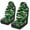 Green and Black Camouflage, variant on Binienty Grey Camo Car Seat Covers Front Seats Only Washable Thin Car Seat Covers 2 Pack Automotive Bucket Cushions Universal for Cars SUV Truck Van Sedans