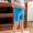 Light Blue, variant on Amkhujs Girl's Shorts Pants Sizes 5-10years Cotton Summer Solid Color Casual High Waisted Leggings, Home Gifts, Purple