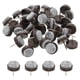 thumbnail image 1 of Almohadillas de fieltro con clavo Uxcell, deslizadores redondos para muebles para pisos de madera marrón de 20 mm, 1 of 7