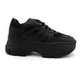 thumbnail image 2 of Tenis tipo deportivo Exterior Piel vegana Color Negro Para Mujer De RBCOLLECTION, 2 of 3