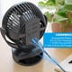 thumbnail image 5 of Greeniant Ventilador para acampar de 10000 mAh con luces USB Recargable Clip en ventilador con gancho para colgar Ropa Deportiva, Zapatos Greeniant OD012966-00, 5 of 6