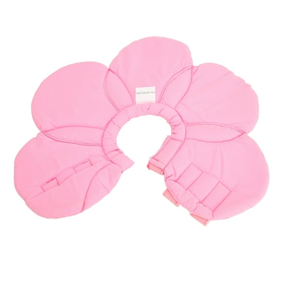 Dog Elizabeth Collar, Pet Recovery Collar Breathable Lightweight Sunflower Shape Prevent Licking Adjustable For Wound Healing YLSB05 Pink,YLSB06 Green,YLSB08 Purple