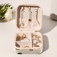 thumbnail image 6 of Dachshund Travel Portable Jewelry Organizer Box with Earring Holder, Bracelet Holder, and Necklace Organizer for Girls and Women, 6 of 6
