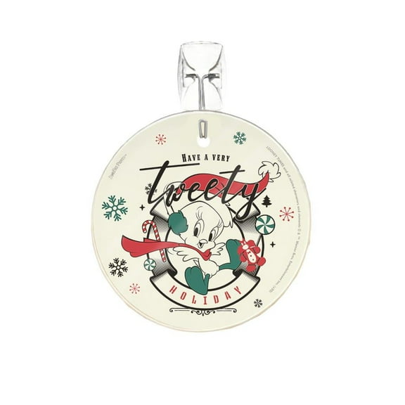 Looney Tunes (Christmas Tweety Bird) StarFire Prints™ Glass Art