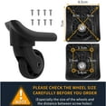 thumbnail image 2 of Roues de Remplacement pour Valise, Accessoires de Bagages, 2 of 5