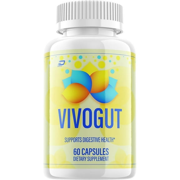 VivoGut Capsules – Vivo Gut Pills Digestive Support, Gut Wellness, 1 Pack, 60 Capsules