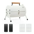 thumbnail image 3 of Charcoal Grill,Charcoal Barbecue Grill Portable Metal Charcoal Barbecue Grill Charcoal BBQ Grill Finest Materials, 3 of 8
