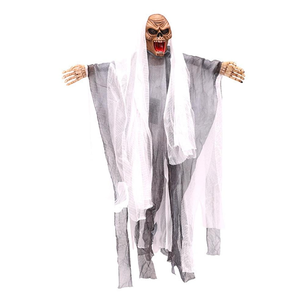 Hanging Ghost Halloween Decorations Novelty Electric Scary