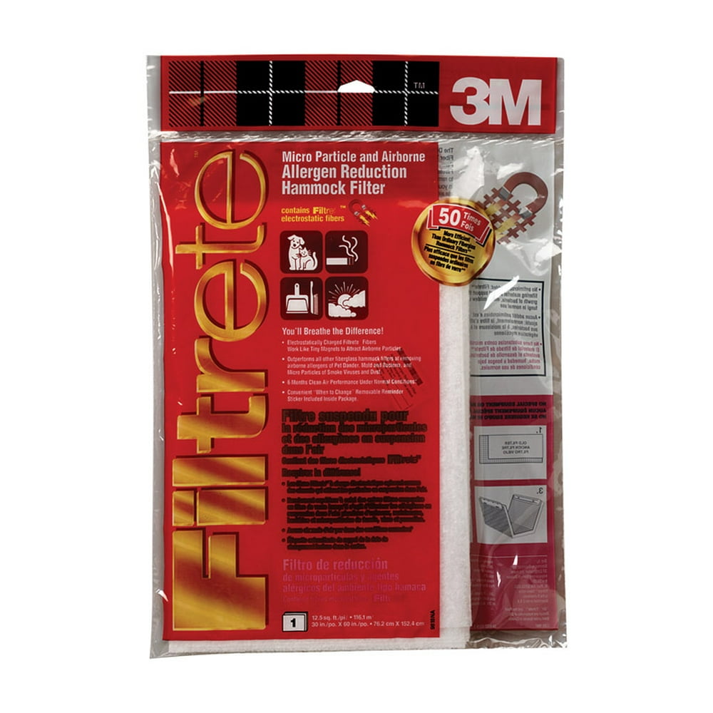 3M 30"x60" Hammock Filter 9818NA