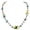NK_10686_Piquant_Green, variant on Bocar Crystal Beaded Collar Necklace for Women Fashion Handmade Bib Costume Jewelry Gift(NK_10686_Champagne)