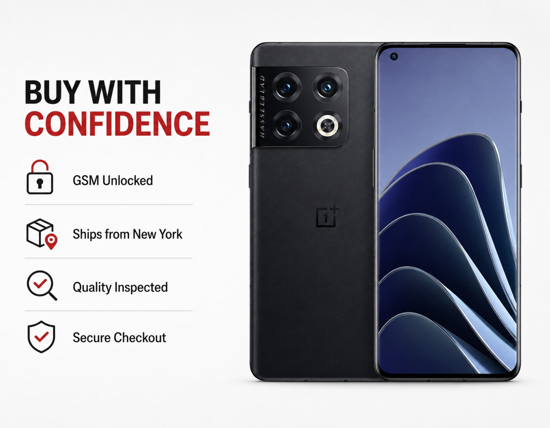 Free Shipping! OnePlus 10 Pro 5G Phones, Dual SIM, 128GB + 8GB RAM